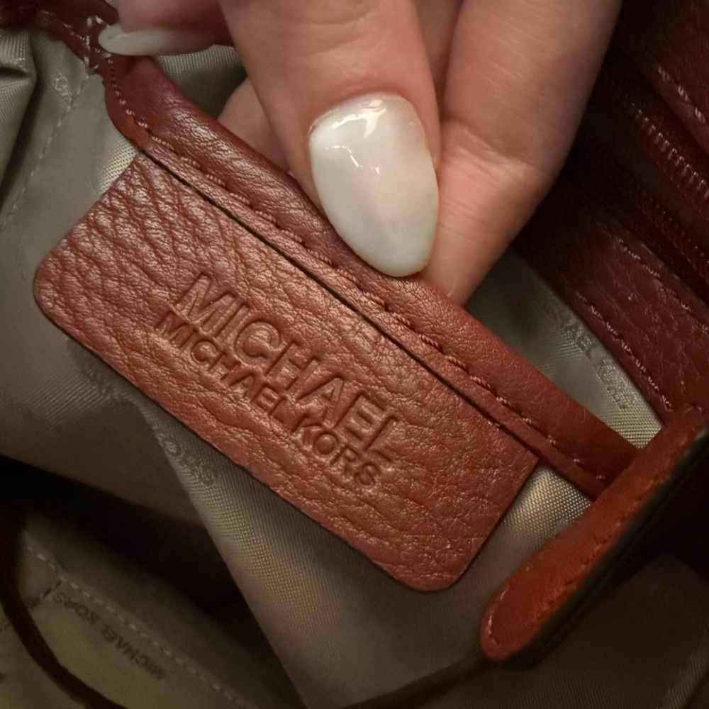 Maroon Michael Kors Bag - Picture 8 of 10